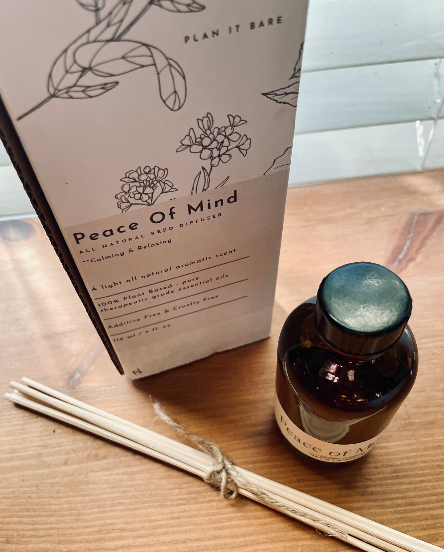 PEACE OF MIND: Reed Diffuser— calming & relaxing
