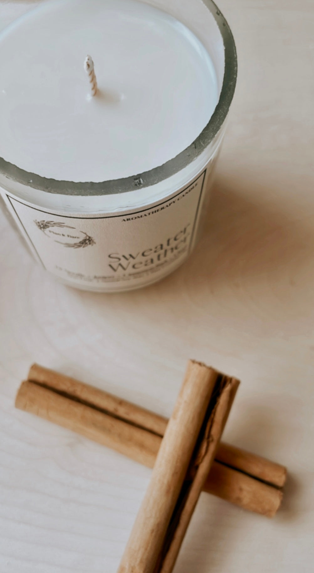 SWEATER WEATHER: woodsy & spicy