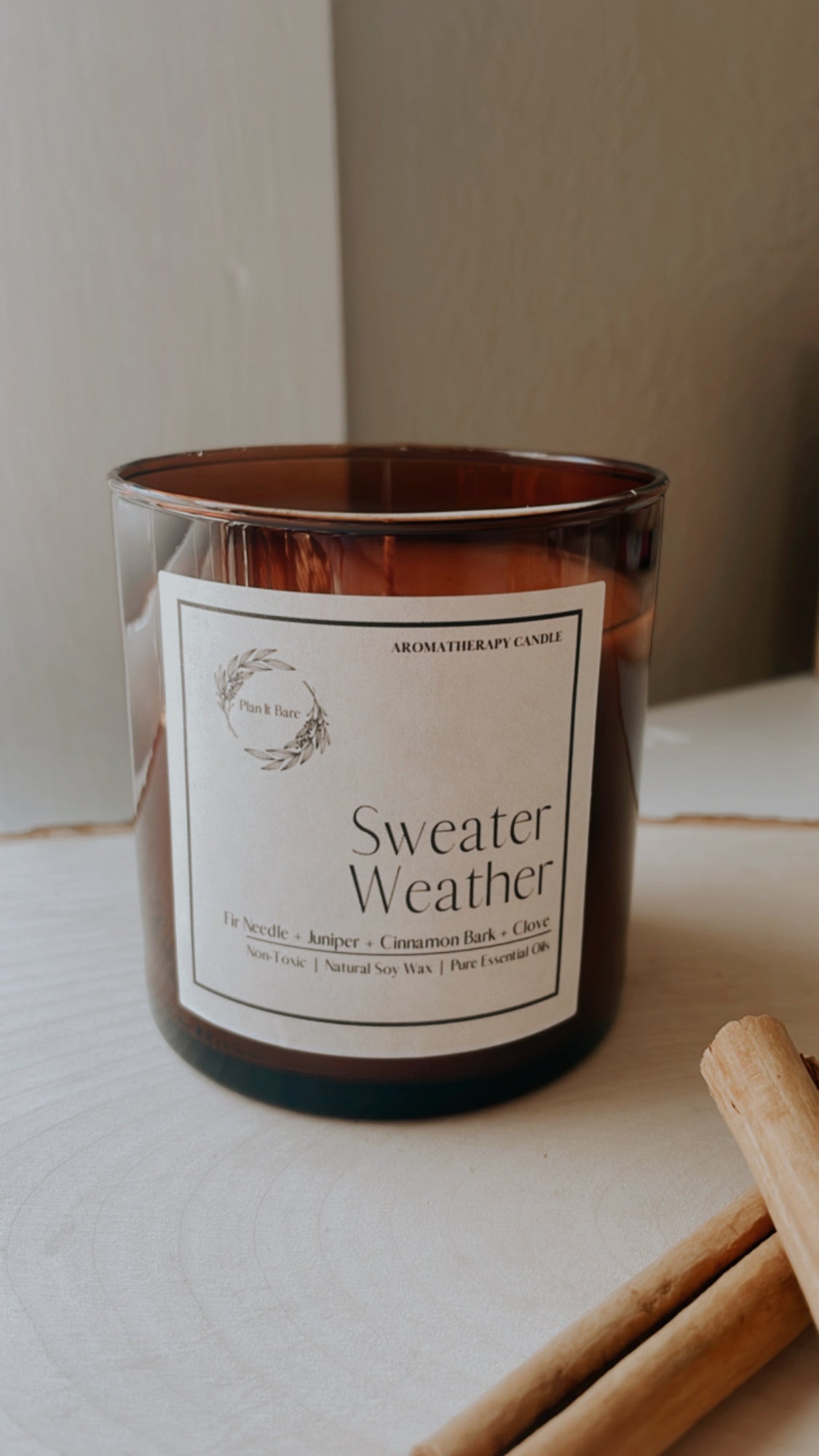 SWEATER WEATHER: woodsy & spicy