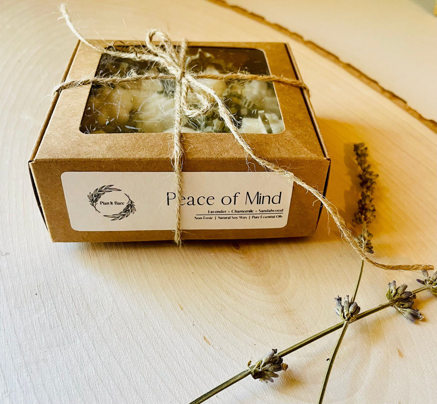 All Natural Soy Wax Melts— Peace Of Mind
